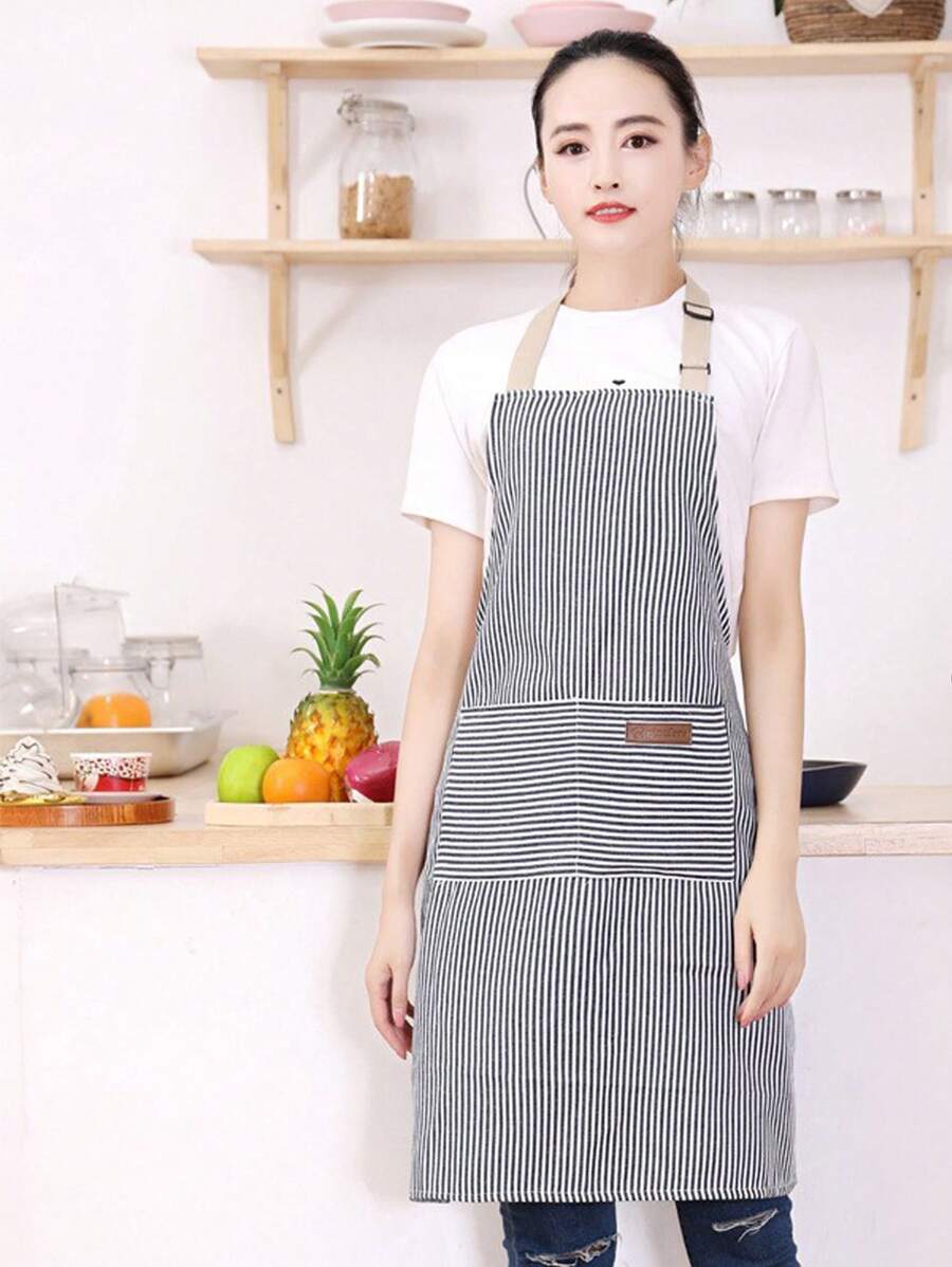 Tablier De Cuisine Avec Gant Et Manche à Motifs Abstraction Géométriques Du Style Coréen - Mon