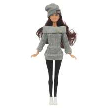 30厘米/11.5英寸时尚娃娃，带娃娃衣服