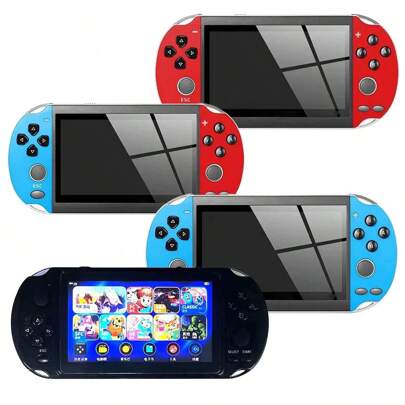 Console Mini Vídeo Game Portátil 10 Mil Jogos Retrô Tela 5 Polegadas X7 Plus