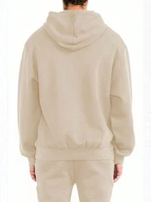 Mens 2-Piece Stacked Sweat Pant And Hoodie Tech Fleece Sweat Set - YẾN MẠCH - Xem 4