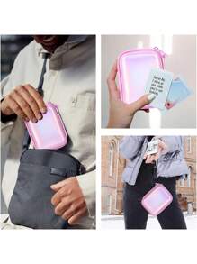 Hard Case Carrying Case Compatible With Fujifilm Insta X Mini EVO Instant Camera/Insta X Mini Link Printer/Insta X Mini Liplay, M35/M38/F9,Travel Case For Mini EVO