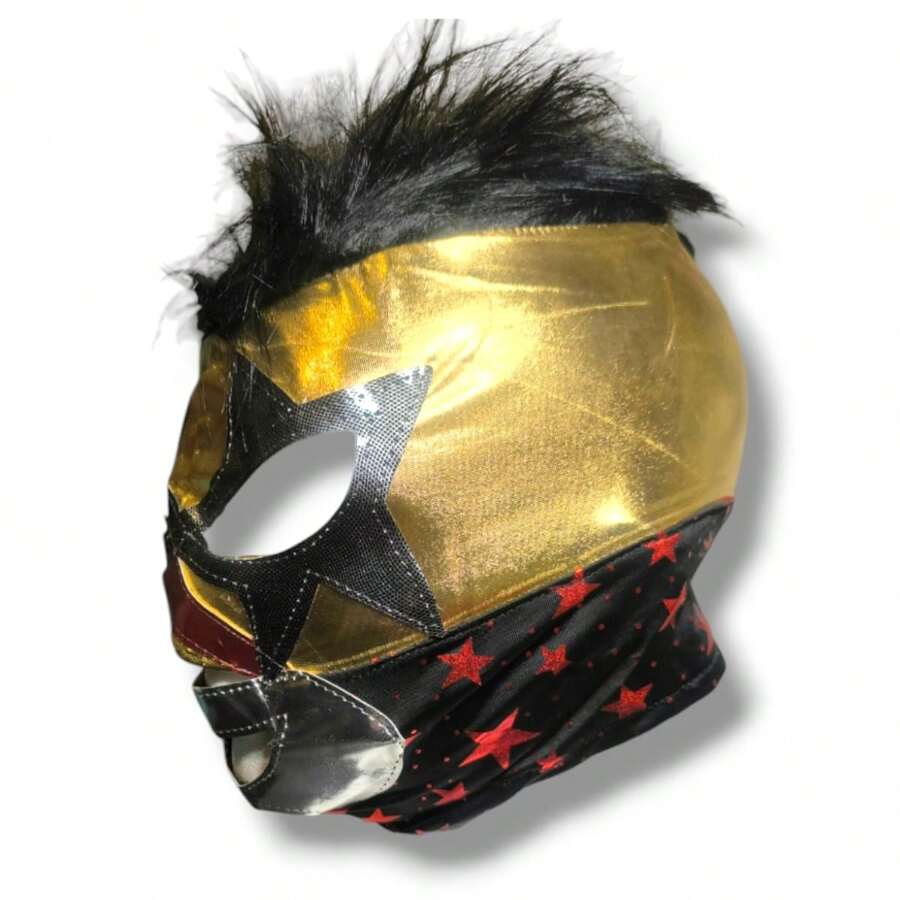 1 Mascara Infantil Luchadores Mexicanos  Figuras de la Lucha libre - Caqui - Ver 1