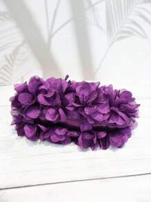 Elegante borsa con fiori lilla, adatta per ragazze, donne, signore, spose, molto adatta per feste, matrimoni, balli, cene/banchetti, è il miglior regalo per le donne