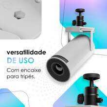 Compatible Support With Salange Hy300 And Magcubic Projectors - 白色 - 查看 5