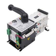 Rainaut Isolation Type Dual Power ATS 100A/4P Automatic Changeover Transfer Switch, Insulation Voltage: 500V - Black+White - View 11