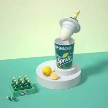 LIP SMACKER 可口可乐合作款润唇膏，7.4g LIPSMACKER，富含维生素 E 保湿成分，经典雪碧口味，夏日星期五唇妆，趣味装饰，适合作为礼物 - 無色 - 查看 7