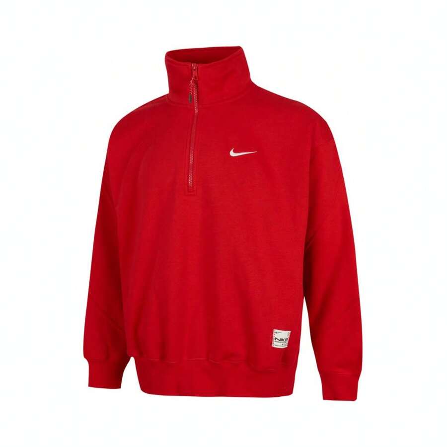 Nike 2025 Men's AS M NSW CNY HZ CREW Knitwear Sweatshirt, HV8205-657 - Red - View 1