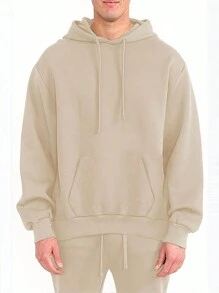 Mens 2-Piece Stacked Sweat Pant And Hoodie Tech Fleece Sweat Set - YẾN MẠCH - Xem 2