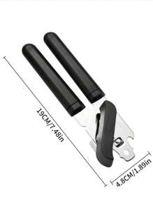 1pc, 3in1 Can Opener, Powerful Can Opener, Multifunctional Jar Opener For Seniors, Weak Hands, Multi Functional Manual Can Opener For Home, Kitchen, Restaurant, Kitchen Gadgets, Cheap Items, Christmas Party Supplies Kitchen Accessories