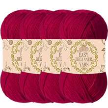 4pcs/Pack 200g Soft & Comfortable Acrylic Yarn - Ideal For Crochet & Knitting Projects - Handmade Crafting, 50g/Pc, Best DIY Gift