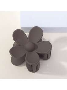 1 Pc Korean Elegant Cute Resin Material Simple Macaron Colorful Flower Hair Clip, Suitable For Daily, Travel, Vacation, Party Use Hair Claws Claw Clips Hair Clips Hair Jaw Clip Hair Clamps Hair Clutch Hair Catcher Clip, Beach Accessories - Multicolor - View 13