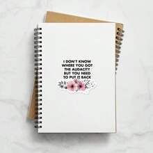 1/2/5pcs I Don't Know Where You Got The Audacity But You Need To Put It Back Sticker | Fun And Quirky Vinyl Decal For Planners, Journals, And Laptops | Cute And Mindful Design For Meditation, Wellness Enthusiasts, And Book Lovers | , Artsy, Positive Affirmation Sticker