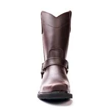 Bota De Trabajo Vaquera Con Argolla Seguridad American Welt - Café - Ver 3