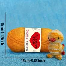4pcs Soft & Comfortable Acrylic Yarn - Suitable For DIY Crochet And Knitting Projects - 100% Acrylic, 4 Ply Handwoven, 50g/Pc, Best DIY Gift