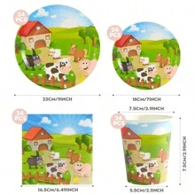 Farm-Style Disposable Kitchenware, Practical & Versatile - Multicolor - View 2