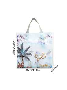 10pcs Cute Gift Bags Cartoon Shopping Pockets Clothing Bags Plastic Hand-Held Packaging Bags