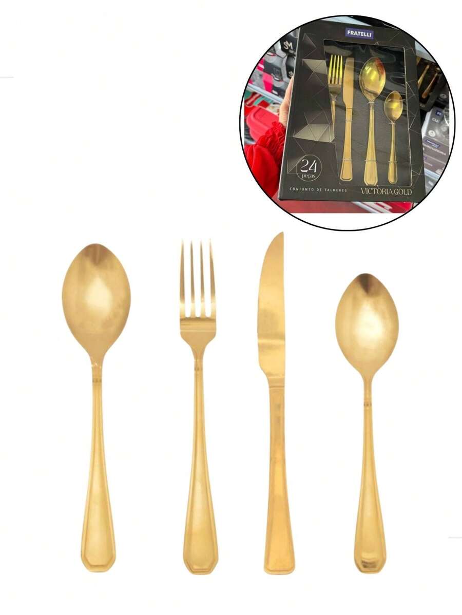 Domeasy Dining Sets - 金色 - 查看 1