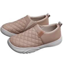 New Autumn Women's High-End Fashion Non-Slip Thick-Soled Genuine Leather Casual Women's Flat Shoes Single Shoes