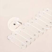1/10pcs Magnetic Nail Display Plates, Reusable Nail Art Practice Tips, Press-On Fake Nail Colour Sample Holder, Manicure Tool With Unscented Attribute