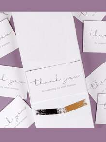 30pcs Thank You Card Exquisite Card, For Business, Wedding, Small Business, Graduation, Bridal Shower