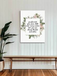 1 Pc Personalized Customized Photos On Canvas With DIY Wood Frame,Gifts For Valentine's Day,Custom Photos For Your Lover,Family,Friends And Pets,Dogs,Cats,Big Size Home Decor Birthday Graduation