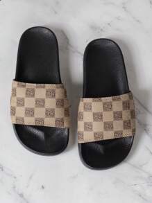 Fashionable Indoor Outdoor Casual Vacation Home Comfortable Open Toe Flat Slippers