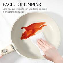 GiPP GiPP Juego de ollas con mango extraíble, juego de ollas y sartenes de 11 piezas con revestimiento antiadherente, juego de ollas de inducción, apto para horno, para todo tipo de cocinas, sin PTFE/PFOA, blanco
