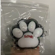Super Macio Novo Brinquedo de Apertar Gigante em Formato de Pata de Gato Luar, Brinquedo de Apertar Garra de Gato Gigante para Alívio de Estresse, Presente Fidget na Moda