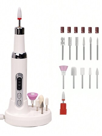Professional Nail Drill Machine Cordless Electric Manicure Cutter For Nail Repair Designed Gel Removing For Salons Nail Tools