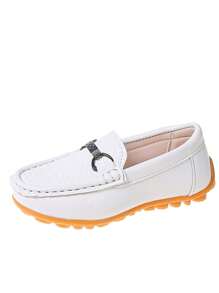 Sapatos de Mocassim Infantis Casuais Minimalistas de Sola Macia e Confortável