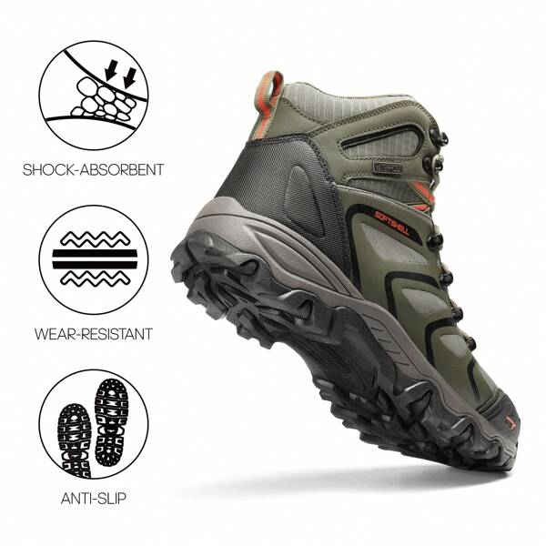 Wanderstiefel Herren wasserdichte Mid Trekking Wanderstiefel