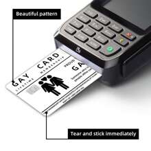 4 件创意迷你芯片贴纸 - 精美卡片贴纸，适用于信用卡、钥匙卡、超薄、防水、防刮、借记卡防滑、装饰贴纸 - 白色 - 查看 8