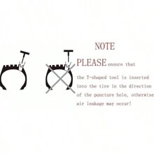 12pcs Portable Car Tyre Puncture Repair Kit For Repairing Tubeless Tires For Car Trucks Motorcycle,Etc - Blue - View 3