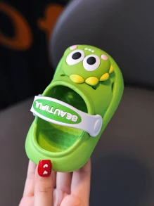 Nuevos zapatos de gelatina Eva lindos para niñas, sandalias de gelatina de verano ligeras, de suela blanda y de doble uso con diseño de dibujos animados de moda para niñas