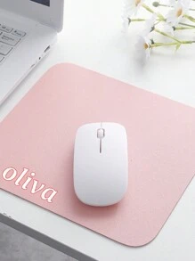 Alfombrilla de ratón personalizada para ordenadores y portátiles - Texto personalizable, alfombrilla de ratón cómoda, accesorio de escritorio ovalado, adecuada para juegos y escritura - Multicolor - Ver 4
