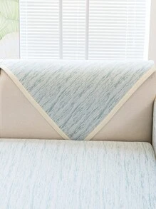 1 pezzo Cuscino per divano in chenille con texture a stella cadente francese, Fodera universale per divano antiscivolo per tutte le stagioni, Minimalista moderno ed elegante, Lavabile in lavatrice, Anti-polvere, Adatta per ufficio, camera da letto, soggiorno