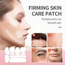 50/100 pezzi di adesivi per linee del sorriso del viso, adesivi multi-uso per rassodare il viso a V, adesivi per la cura della pelle del viso e delle guance facili da usare, adesivi per la cura della fronte, per creare una forma del viso delicata, adatti come regali di cura della pelle quotidiana per le donne a Natale - Multicolore - Visualizzare 2
