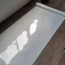 10m*1m 0,12mm dicke weiße Spiegelteppich-Laufteppich, Spiegelläufer Teppich für Partys, Geburtstage, Bankette, Restaurant Dekoration
