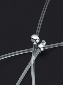 Women's Transparent Invisible Non-Slip Bra Straps, Thin Straps Underwear Accessories, Love Design, Four Seasons Can Wear, Dress Straps, Party Straps, Everyday Accessories, Holiday Gifts - Multicolor - View 9