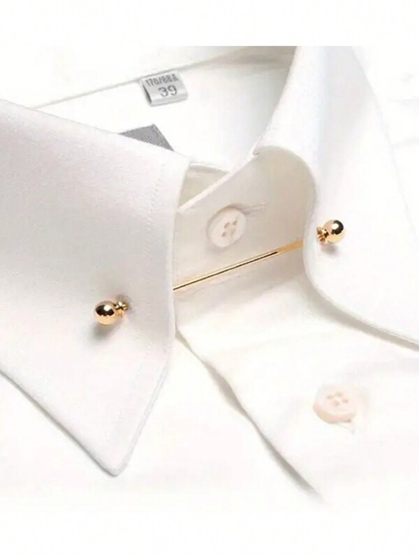 2 piezas Alfileres de solapa en tono dorado y plateado, accesorios formales para camisa, corbata, accesorios para traje de hombre