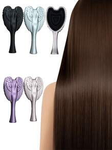 1 件镂空美发梳防静电顺发刷头皮按摩发刷适合所有发质完美的情人节礼物