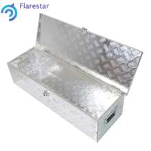 39"X13"X10" PICKUP TRUCK TRUNK BED TOOL BOX TRAILER STORAGE+LOCK ALUMINUM - 1 - View 3