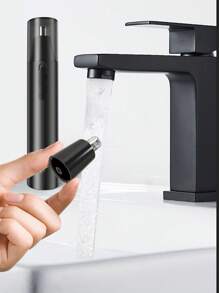 1pc Electric Nose Hair Trimmer, Nose Hair Removal Tool, Nose Hair Clipper - Black - View 6