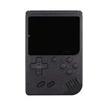 Ultra-Portable Game Console: 3.0-Inch High-Definition Display, Long-Lasting 1020mAh Battery, Support For Dual-Mode Play (Single/Double  TV Connection), Covering A Wide Range Of Game Types (Puzzle, Adventure, Shooting, Racing, Fighting, Etc.), The Perfect Blend Of Classic Sentiments And Modern Technology - Black - View 1