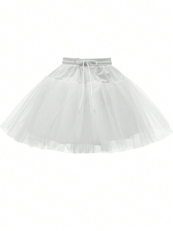 Robe-Jupon en Maille avec Ceinture à la Taille pour Jeune Fille