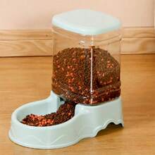 Automatic Pet Feeder Cat Drinking Bowl Cat Bowl Large Capacity Dog Bowl 3.8L Combination Food Storage Bucket Pet Supplies