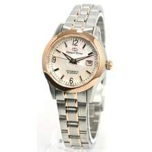 Japanese Oriental Double Lion Watch Women's Automatic Mechanical Women's Watch Small Dial Mother-Of-Pearl Oriental Star Watch Mother-Of-Pearl Digital Scale/Gold Steel Band WZ0401NR