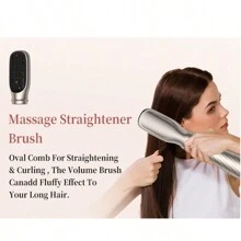 Air Styler Set Magic Styler, 6 In 1 Styler, Dryer Styler With Curl, Straighten, Volumize, Smooth And Blow Dryer Brush, Hot Hair Styler For All Hair Types/Lengths, Christmas Gift - UK Plug(220-240V) - View 6