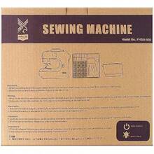 Compact 12-Stitch Sewing Machine With Backstitch Buttonholing KPCB Tech 505 Easy Portable Home Use - White1 - View 9