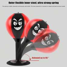 Bộ bóng đấm bốc giải tỏa căng thẳng và xả stress cho gia đình - Dụng cụ rèn luyện phản xạ nhanh nhẹn giúp tăng cường tốc độ phản xạ và sự phối hợp giữa tay và mắt, phù hợp cho gia đình hoặc phòng tập thể dục - Nhiều màu - Xem 5
